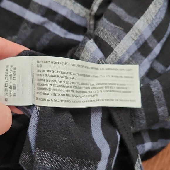 NWT Hollister Striped Long Sleeve Button Down - XXL Men's - Picture 3 of 3